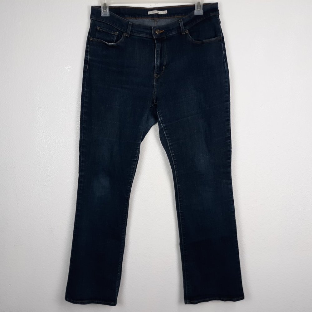 Levi's Women's Classic Bootcut Jeans Size 32 Mid Rise Medium Wash Blue Denim
